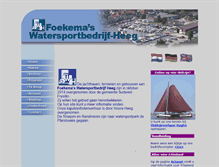 Tablet Screenshot of foekema.nl